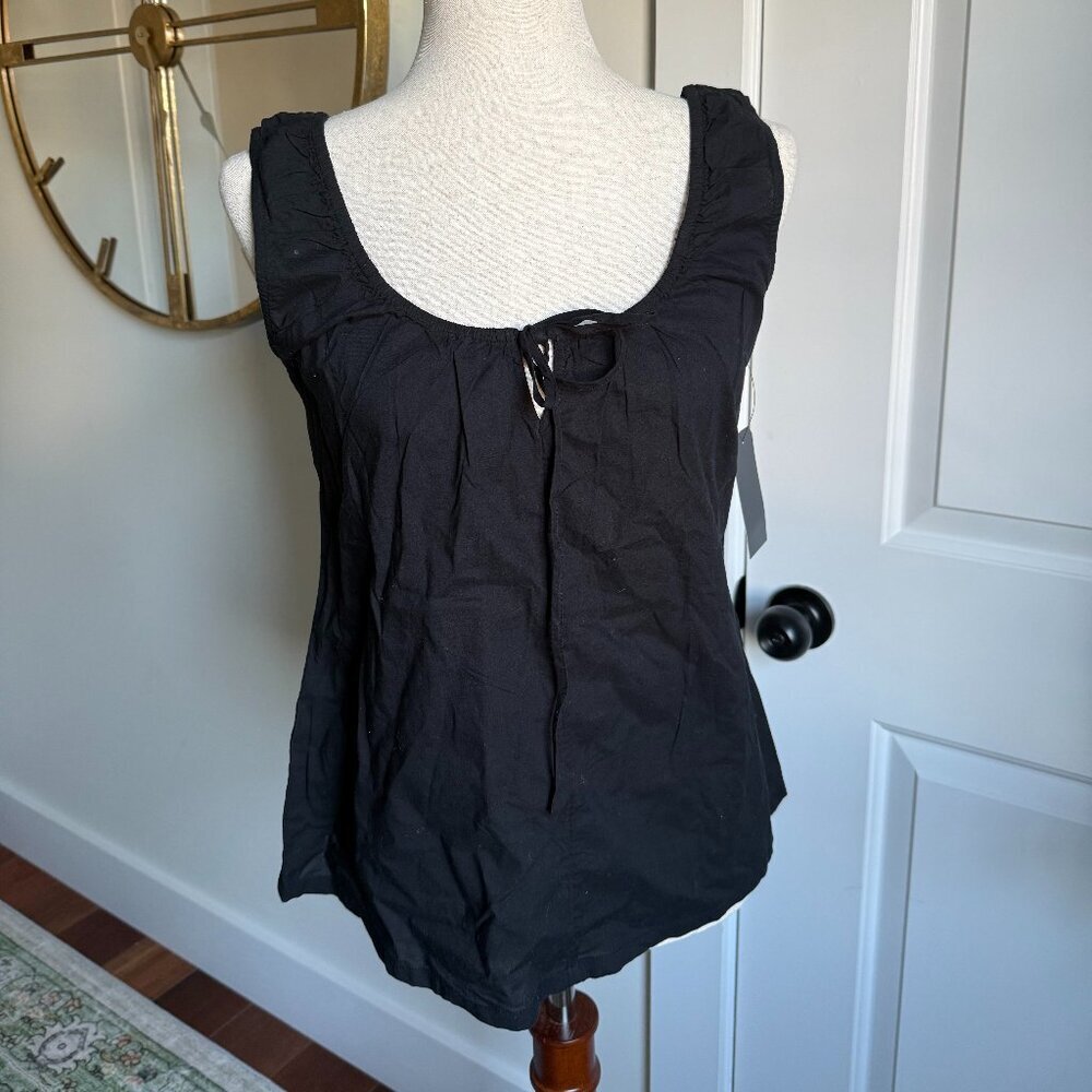 NWT Melrose & Market Womens Black Tank Top Size XS